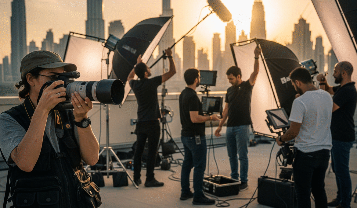 Behind the Scenes: A Day in the Life of a Dubai Photography Team | Zypix