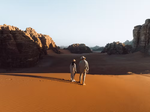Golden Hour Desert Couple Shoot Dubai | Zypix Photography
