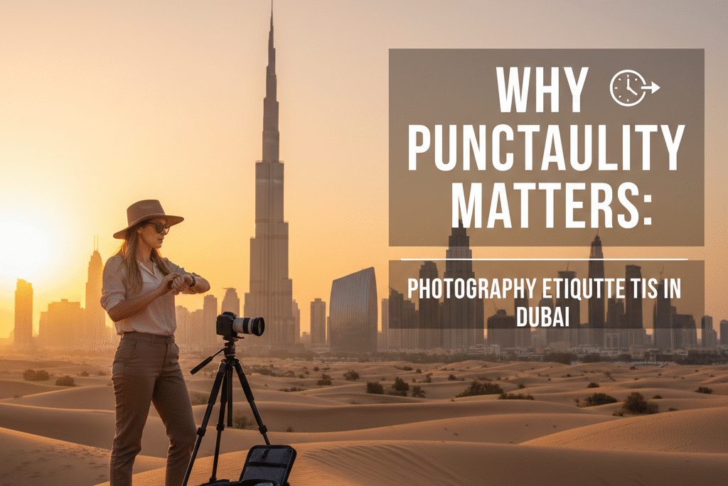Photography Etiquette in Dubai: Why Punctuality is Your First Shot