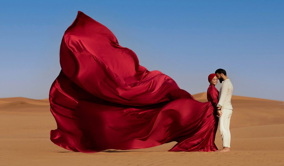 Iconic Locations for a Stunning Flying Dress Shoot in Dubai | Zypix Guide