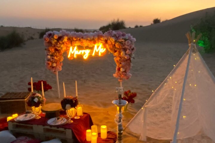 Romantic Desert Proposal in Dubai: Your Guide to a Perfectly Captured Moment | Zypix