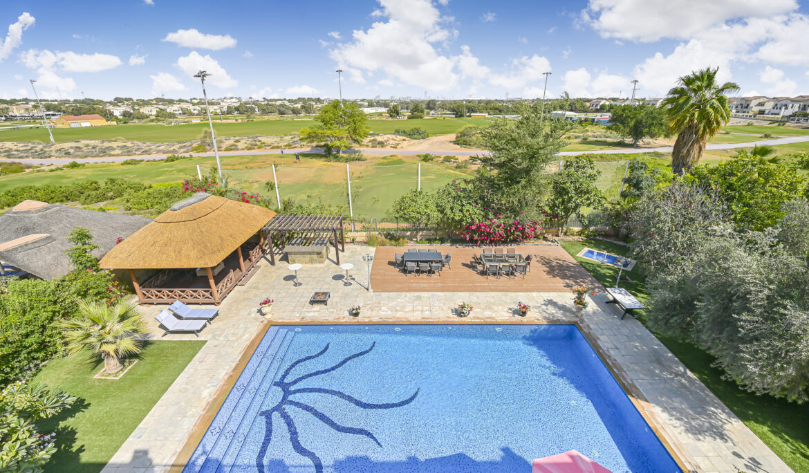 Professional camera setup for real estate photography in Dubai including wide-angle lens and tripod in a luxury apartment